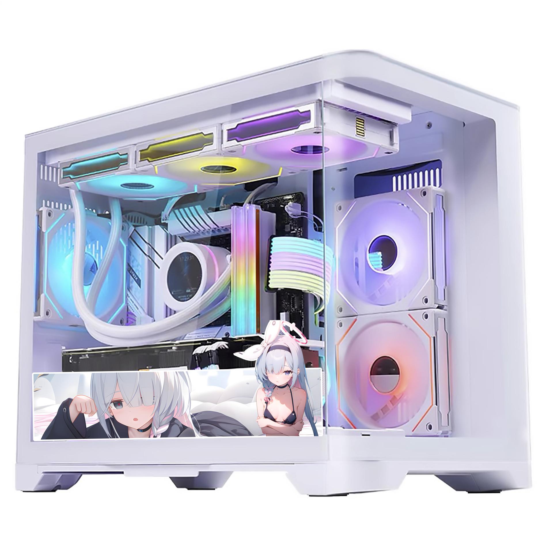 DIY cute computer animation two-dimensional chassis stickers