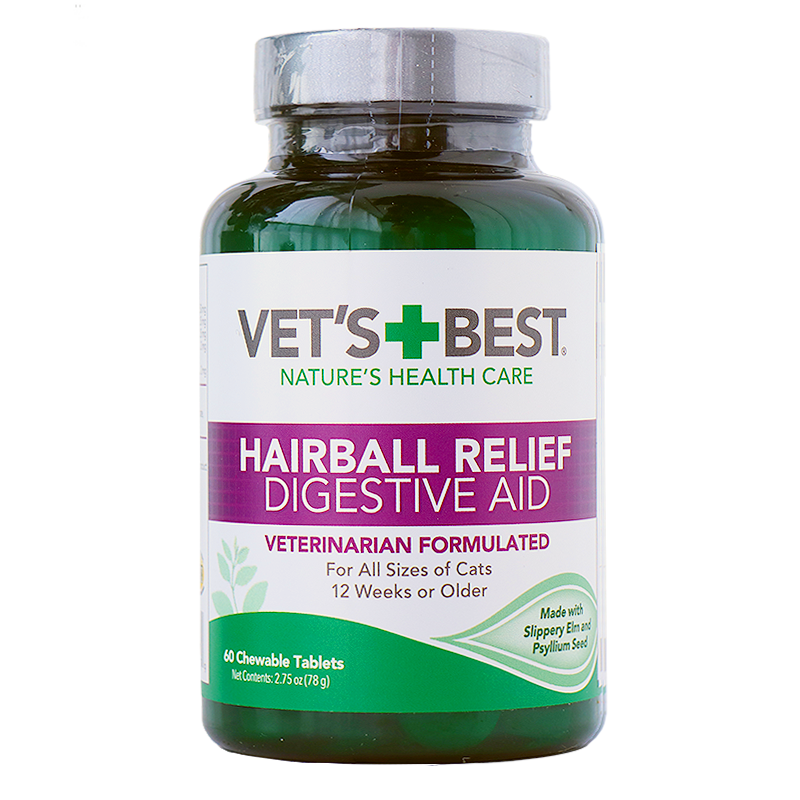 土猫宠物VetsBest美国绿十字天然猫咪化毛片吐毛球排毛猫草片60粒,淘宝优惠券,粉丝福利购,淘宝优惠卷