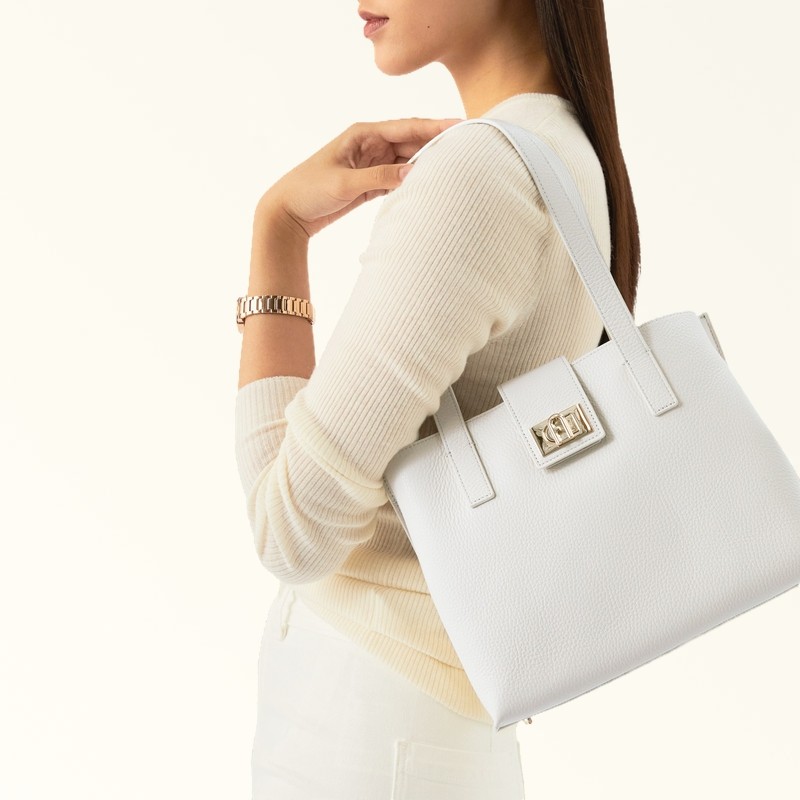 【甄选礼遇】FURLA芙拉1927中号女士上课通勤托特包购物袋高级感,淘宝优惠券,粉丝福利购,淘宝优惠卷