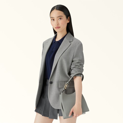 【同价618】FURLA芙拉NUVOLA牛皮迷你女士时尚单肩水桶包百搭 - 图3