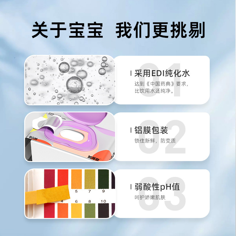 德佑婴儿手口湿巾新生儿湿纸巾家庭大包加厚80抽加厚款,淘宝优惠券,粉丝福利购,淘宝优惠卷