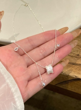 「银色山泉」灵蛇小蛮腰项链女简约轻奢小众高级感锁骨链女