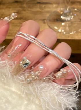 蛇骨手链三层极细简约气质