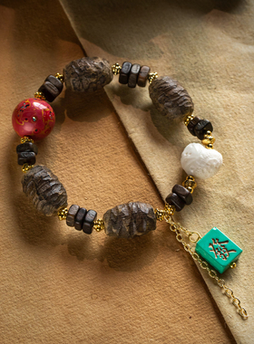 多宝手串卡通可爱雕刻手链