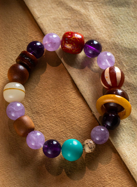 尼泊尔菩提藏式手串男女念珠文玩