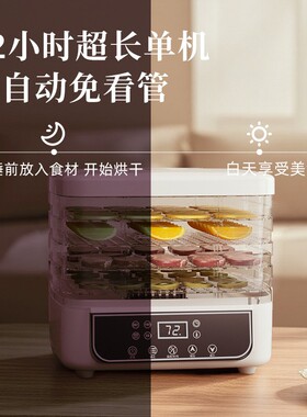 110V伏美国家用干果机食品烘干机水果零食风干机脱水机中国台湾