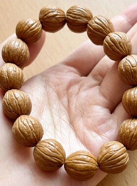 天然野生猴头手串小年份文玩盘玩包浆南瓜手链原生正品珠串男女款