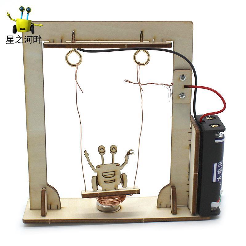 小学生拼装科技小制作手工diy材料益智玩具 木制科学实验物理科教 - 图0