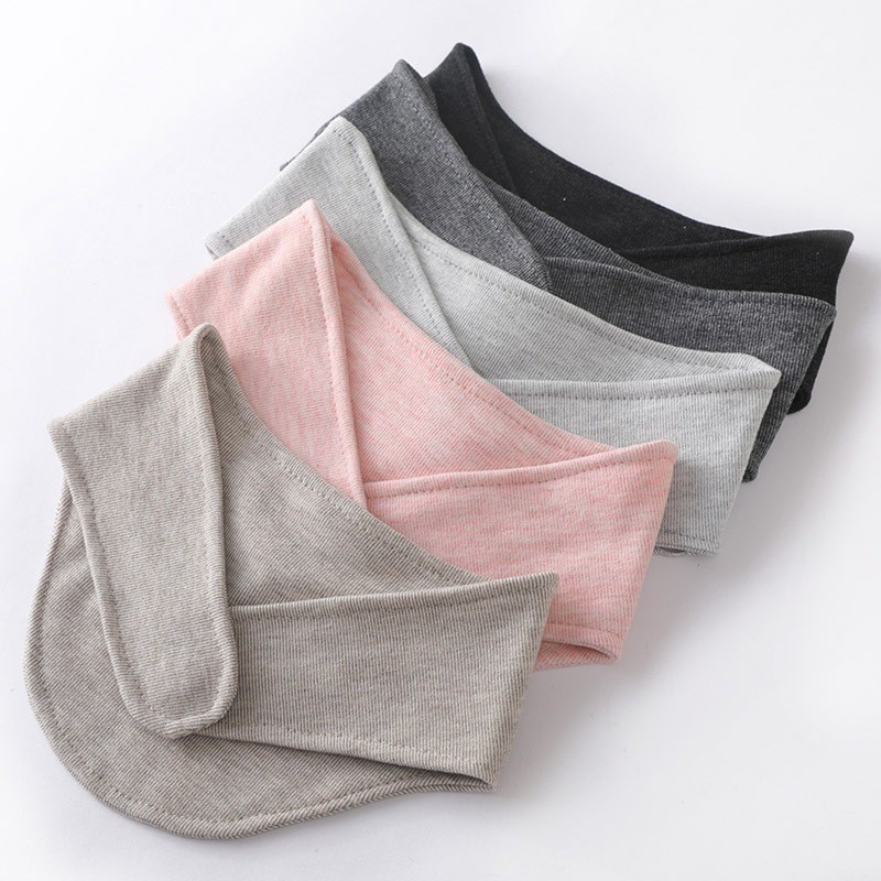 纯棉护颈巾保暖颈椎围脖套男女护脖子睡觉防寒小坎肩月子护颈HB69 - 图2