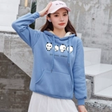 Хлопковая утепленная толстовка для школьников, удерживающая тепло бархатная толстовка с капюшоном