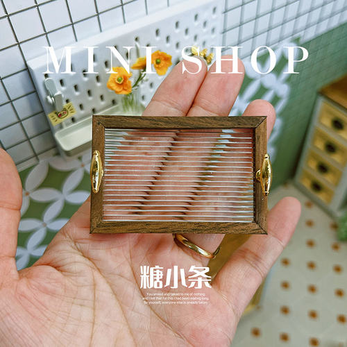 迷你食玩blythe娃屋ob11水壶6分小布玻璃茶壶水杯娃屋场景摆件BJD - 图1
