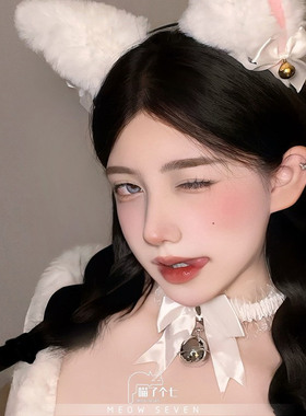 魅惑预警*二次元毛绒猫耳朵发箍女可爱性感头饰cos秋冬季2025新款