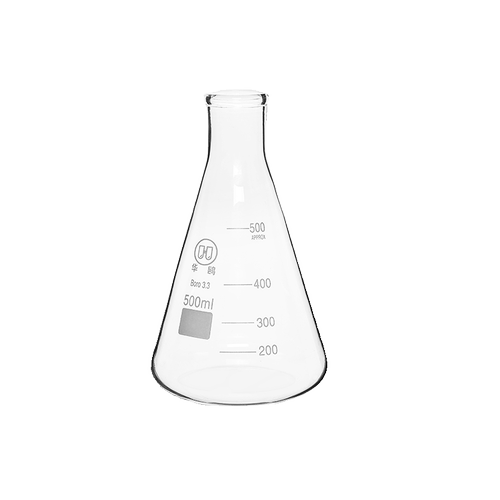 华鸥锥形瓶 透明三角烧瓶 直口三角烧瓶 实验教学化学实验耐高温锥形瓶 高硼硅玻璃 玻璃仪器 - 图3