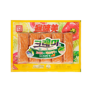 拍2件韩国客唻美蟹味棒低脂即食90g*6