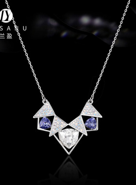 兰盈法式奥地利水晶项链