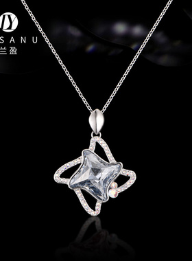 兰盈奥地利水晶风车项链