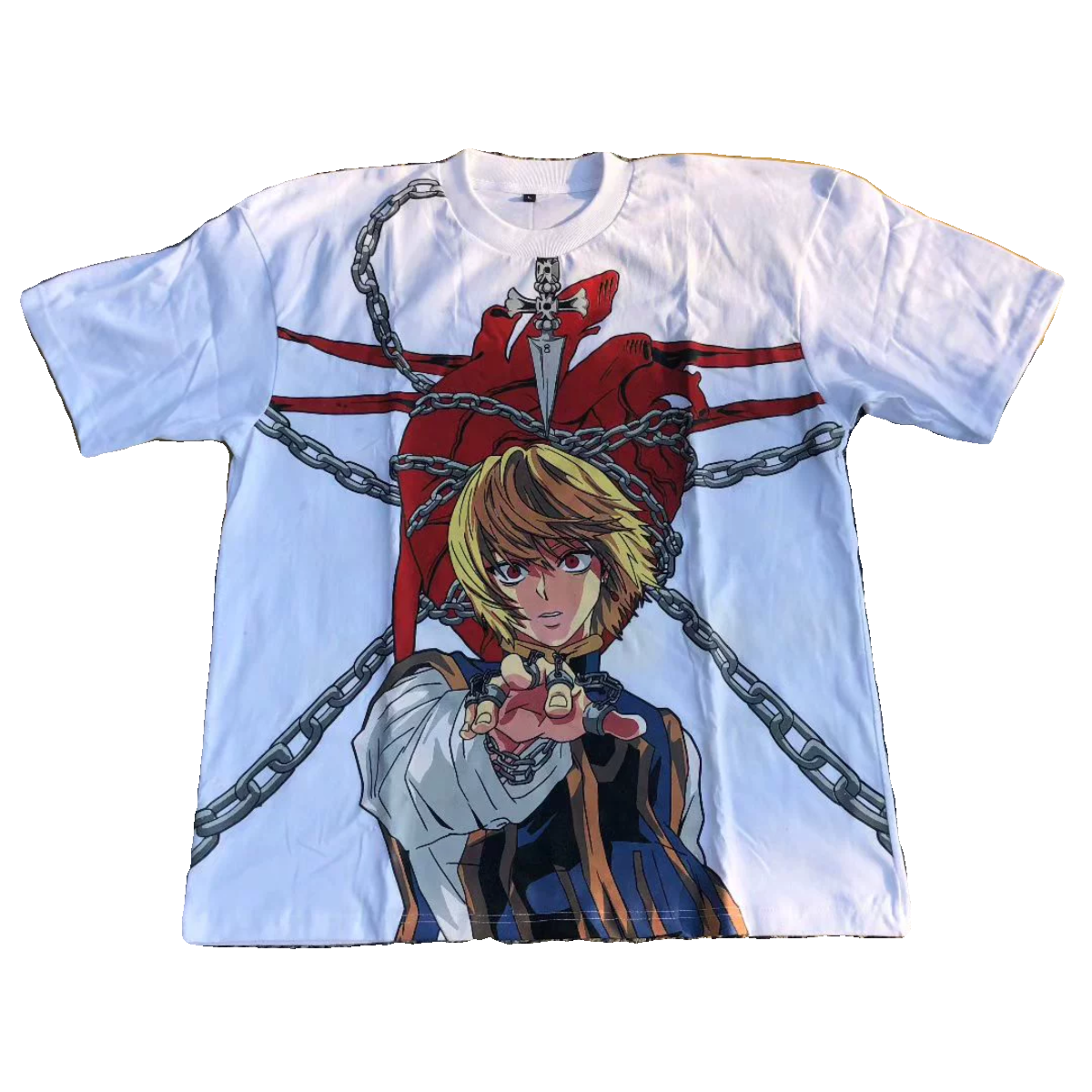 孤独星球动漫 UNTER HUNTER shirt 日漫潮流hiphop亚文化短袖T恤 - 图3