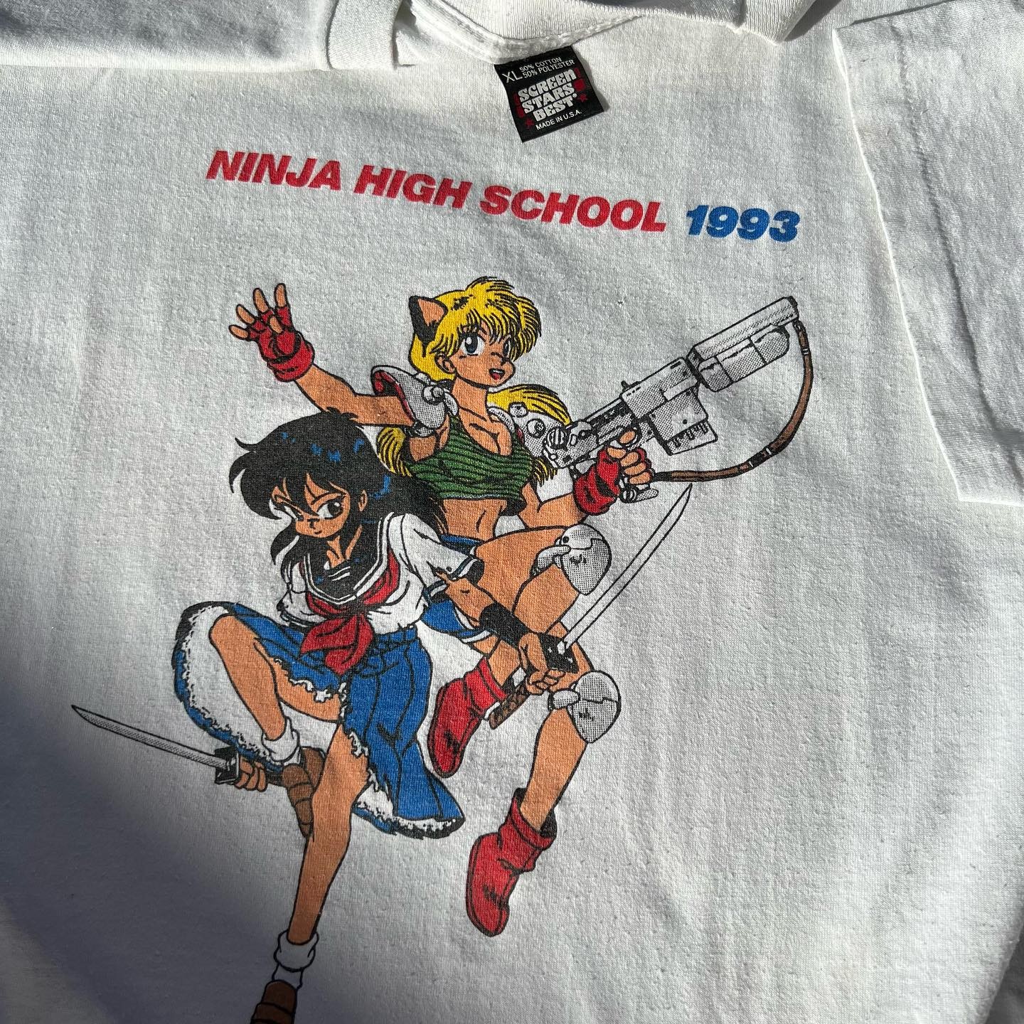 孤独星球动漫 Ninja High School忍者高中shirt tee ootd短袖T恤 - 图0