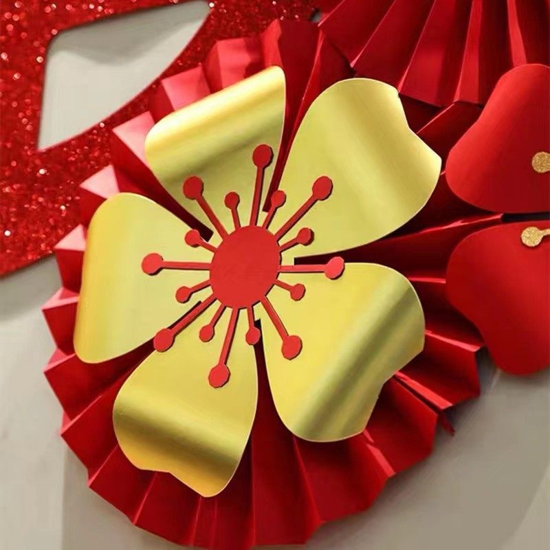 新年春节小装饰乔迁新居立体蝴蝶花朵背景墙新房配件无纺布布置,淘宝优惠券,粉丝福利购,淘宝优惠卷