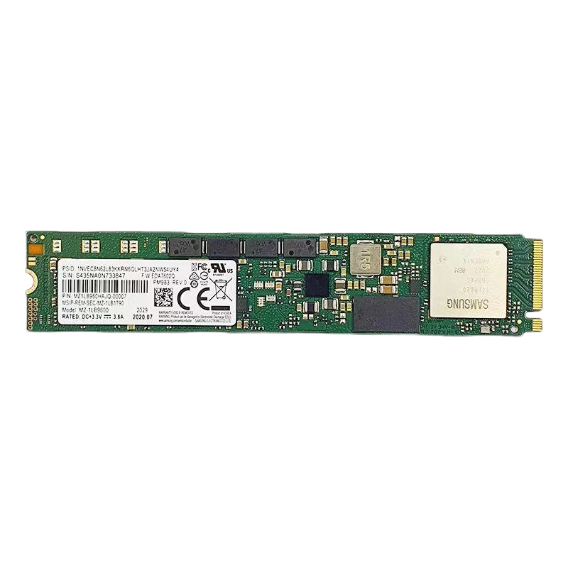 Samsung/三星 PM983 960G M.2固态硬盘高速耐久 NVME 22110-图2