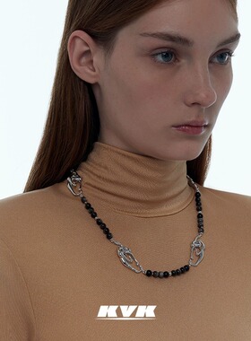 kvk黑玛瑙情侣原创设计明星同款