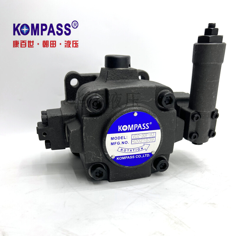 台湾KOMPASS叶片泵VE1/VC1/VD1/VD2-30/40/20F-A1/A2/A3/A4 - 图1