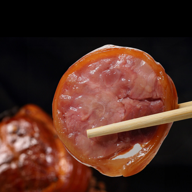 午餐肉独立包装开袋即食纯猪肘子熟食肉三明治夜宵宿舍办公室零食