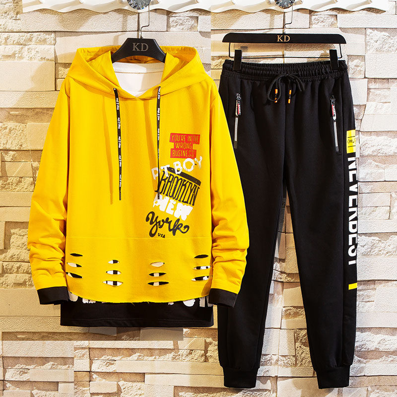 13秋季男孩14初中高中学生套装卫衣 外叁卫衣