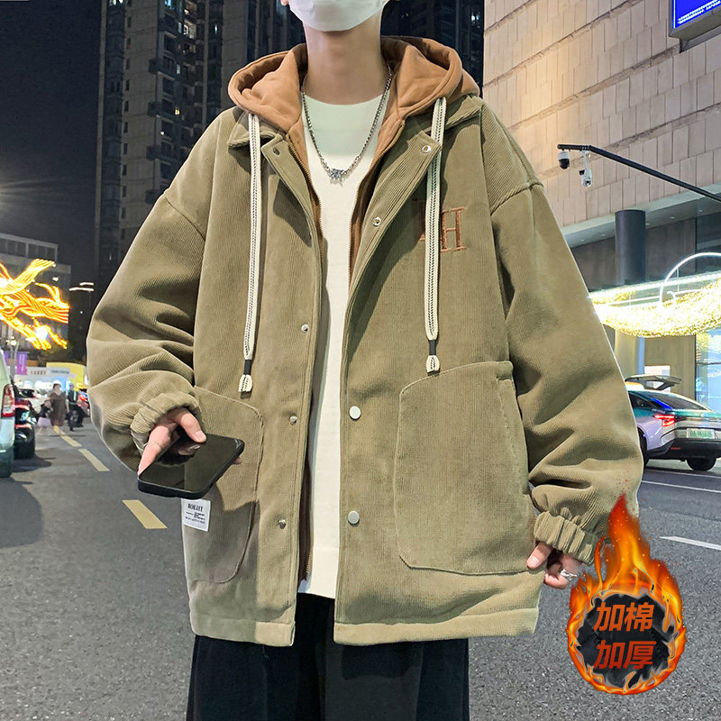 2025新款秋冬季青少年夹棉加厚外套男款初中高中学生夹克大童冬装,淘宝优惠券,粉丝福利购,淘宝优惠卷