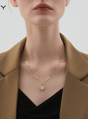 TFY钛钢不掉色双面项链