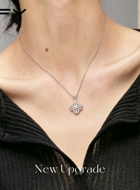 复古金银色十字金刚杵吊坠项链女款2026新款高级感轻奢小众锁骨链