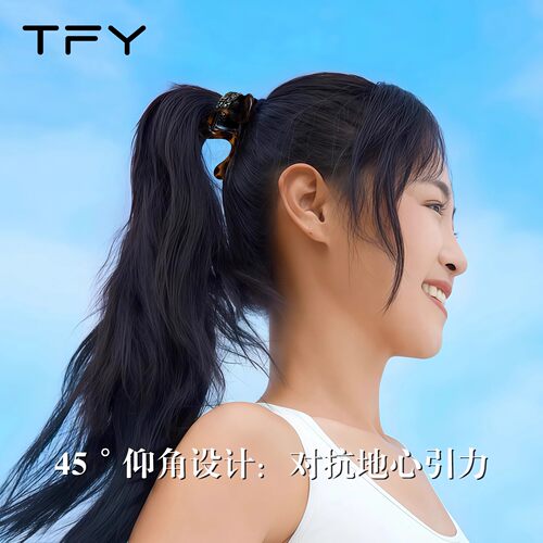 高马尾抓夹固定神器鲨鱼夹发夹女饱满后脑勺高级感轻奢风夹子头发 - 图2