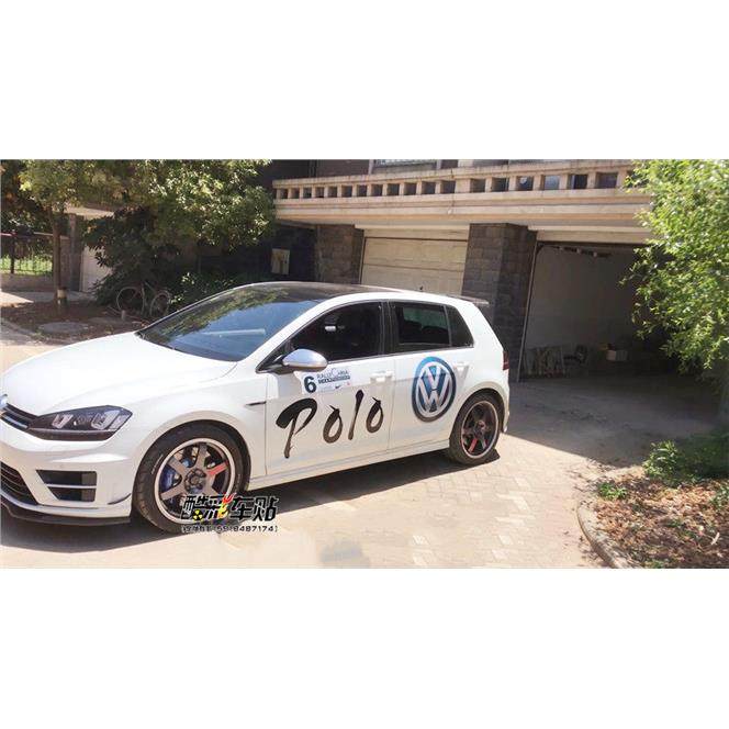 飞驰人生电影同款车贴福斯POLO高尔夫改装辛地机械赛车贴纸俩厢车,淘宝优惠券,粉丝福利购,淘宝优惠卷