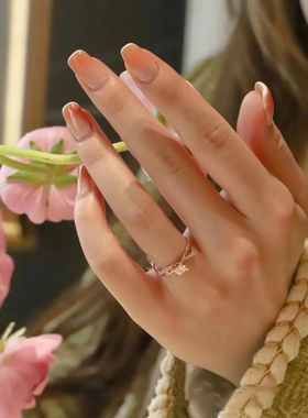 other女其他文艺镶嵌几何小方戒