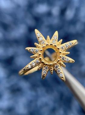 S925银托工厂戒指空托超多款式