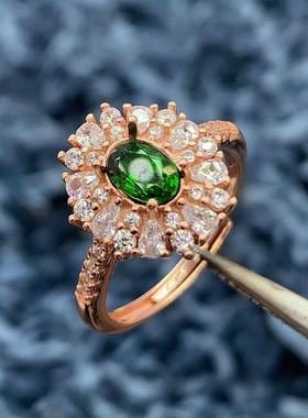 S925银戒指空托高贵气质大气奢华