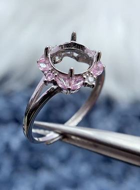 s925银托工厂戒指空托款式多尺寸