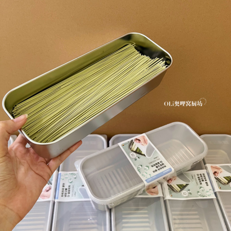 304不锈钢面条收纳盒食品级装意面挂面盒子米桶杂粮密封罐储物筒,淘宝优惠券,粉丝福利购,淘宝优惠卷