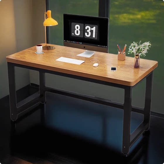 Heightened computer desk, thickened desktop, reinforced desk