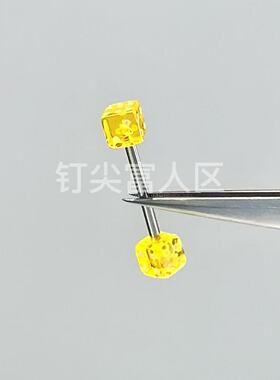 财神偏爱系列爆闪方糖舌钉