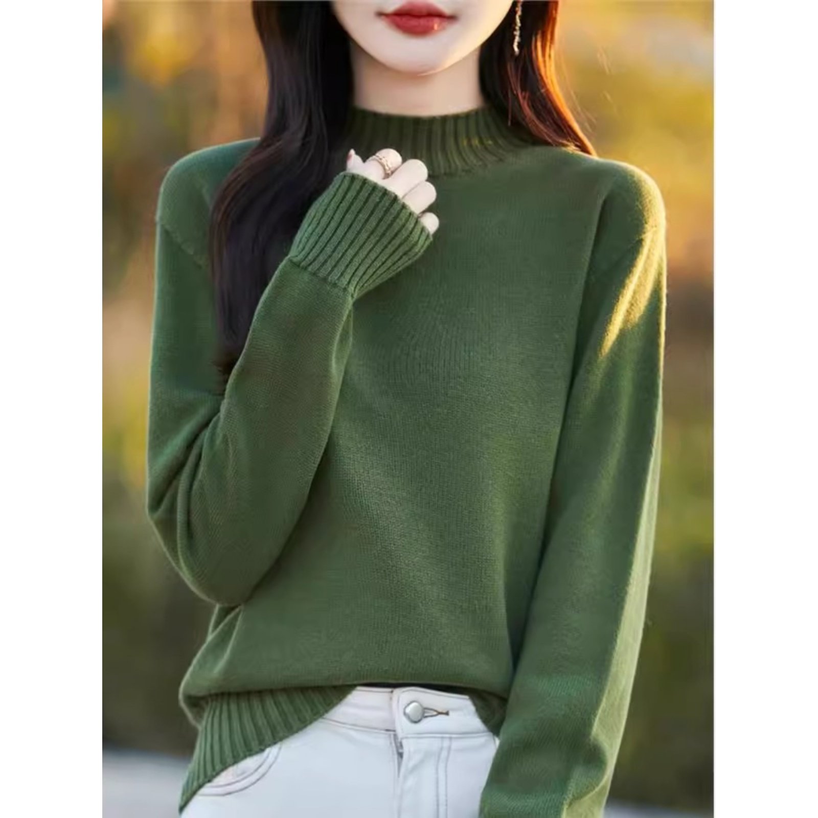 重磅加厚一线成衣纯棉线针织打底衫女半高领无缝毛衣保暖线衫上衣,淘宝优惠券,粉丝福利购,淘宝优惠卷