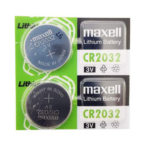 日本进口CR2032纽扣电池3V锂电子原装GR DL CA BR2032H圆形lithiumcell型号lithium cell button 2302 - 图0