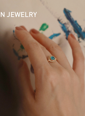 pn原创小众设计戒指女