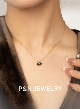 PN2023年新款纯银项链女小众设计