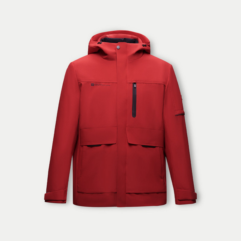 海澜之家加厚户外三合一红色羽绒服男25新款登山三防冲锋衣外套冬,淘宝优惠券,粉丝福利购,淘宝优惠卷