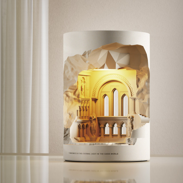 Holiday gift aromatherapy wax lamp atmosphere high-end candle lamp