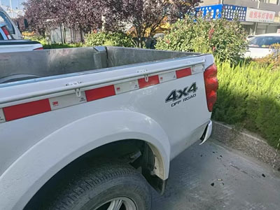 硬派越野车贴纸4X4全时四驱标志创意皮卡车贴个性4X4汽车防水贴纸 - 图0