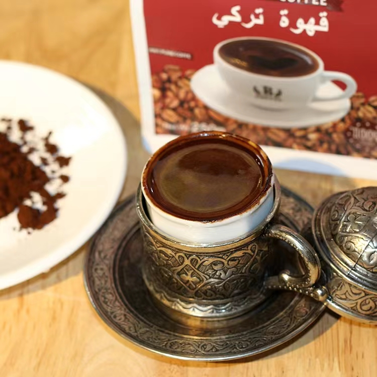 TURKISH COFFEE深度烘培土耳其香浓咖啡烘炒咖啡250g研磨细腻口感-图0