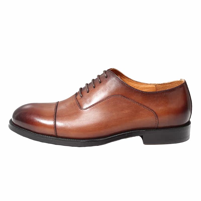 英伦三接头商务正装尖头男鞋欧美复古牛津鞋真皮德比鞋皮鞋青年,淘宝优惠券,粉丝福利购,淘宝优惠卷