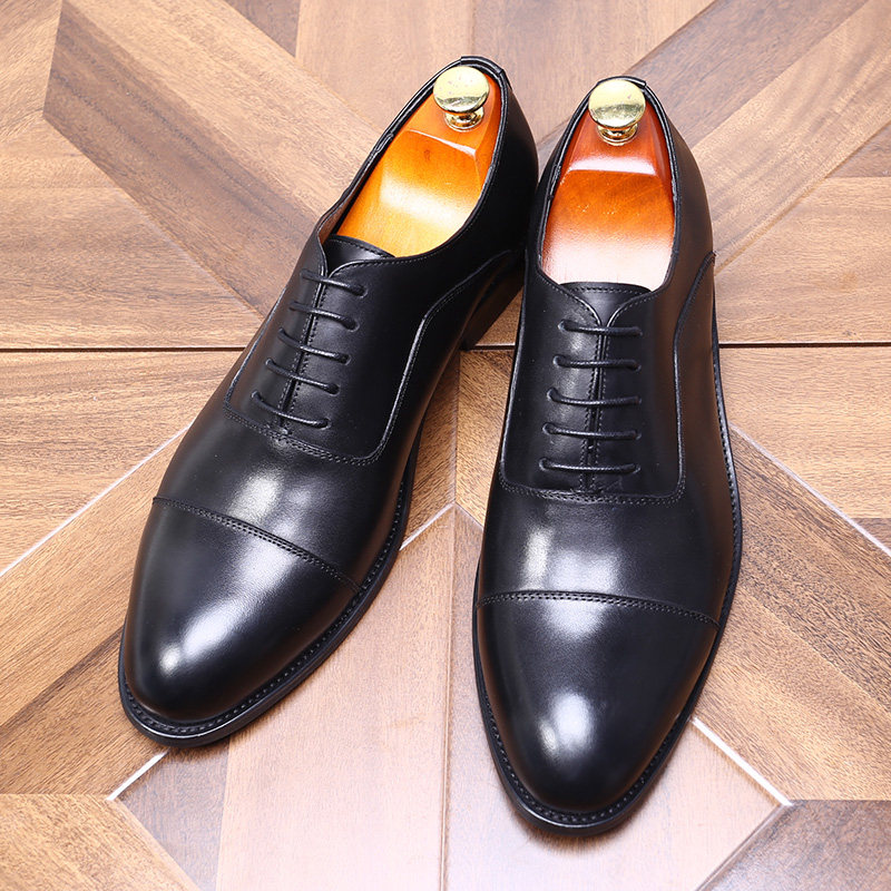 英伦三接头商务正装尖头男鞋欧美复古牛津鞋真皮德比鞋皮鞋青年,淘宝优惠券,粉丝福利购,淘宝优惠卷
